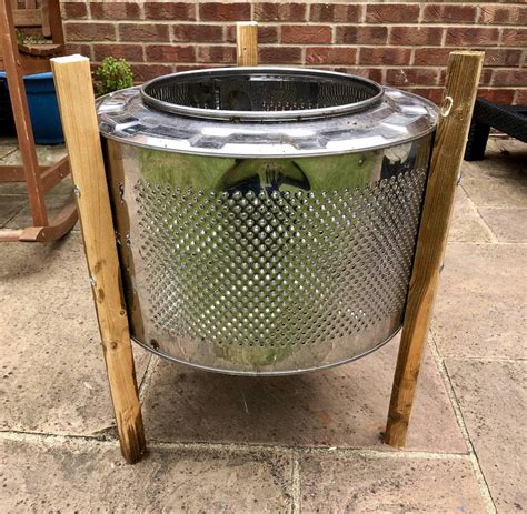 How To Dryer Washing Machine Drum Fire Pit / Easy tutorial for how to