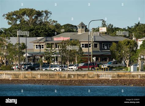 The Belvedere Hotel at Woody Point Stock Photo - Alamy