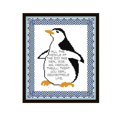 Billy Madison Penguin Quote Billy Madison Cross Stitch Pdf - Etsy