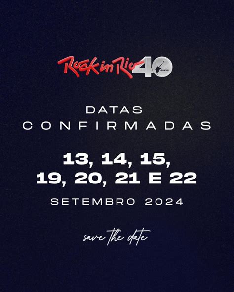 Rock In Rio 2024 13 09 2024 10 Days Rio De Janeiro Brazil