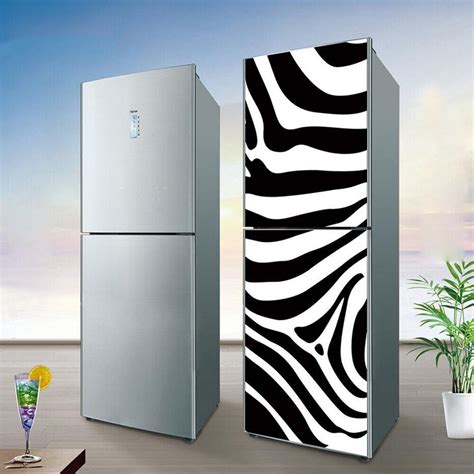 3d Door Wall Fridge Sticker Self Adhesive Mural Scenery Refrigerator