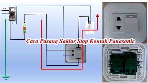 Cara Pasang 2 Suis 2 Lampu Two Way Switch Installation Pemasangan