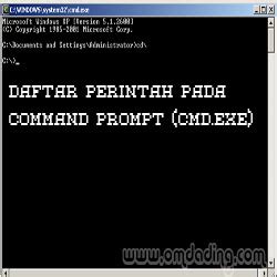daftar perintah perintah command prompt sanamid xi mm
