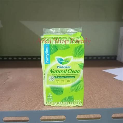 Laurier Pantyliner Natural Clean Non Wing Cm S Lazada Indonesia