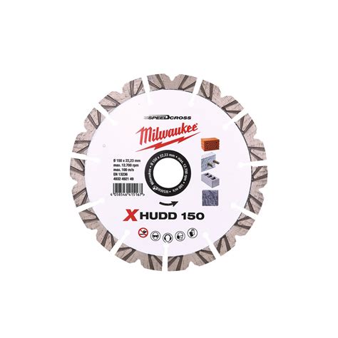 Milwaukee X HUDD Disque Diamant ø150mm Speedcross 4932492149