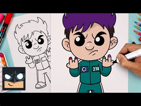 How To Draw Thanos Squid Game Season 2 Videos For Kids