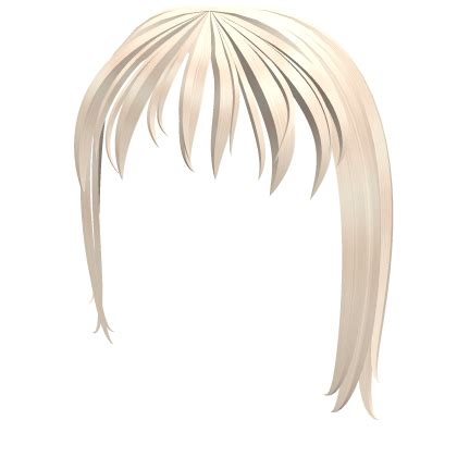 Messy Blonde Bangs Roblox