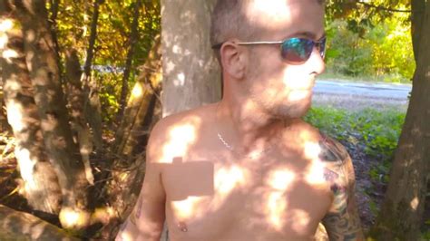 Risky Challenge In A Crowded Parc Naked And Almost Caught