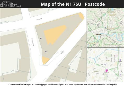 N1 7SU Is The Postcode For Provost Street Hackney Greater London