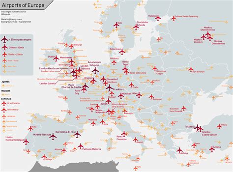 Very cool map of European airports : r/flightsim