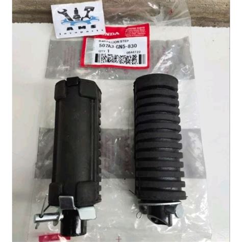 Rubber Bastep Footstep Bar Pillion Step Rear Grand Supra Revo Legend