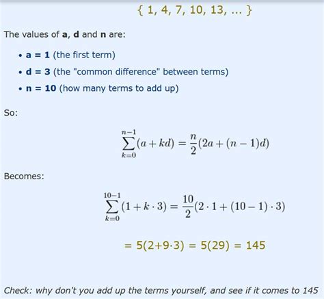 Sum of Arithmetic Sequence Formula - TRUNG TÂM GIA SƯ TÂM TÀI ĐỨC ...