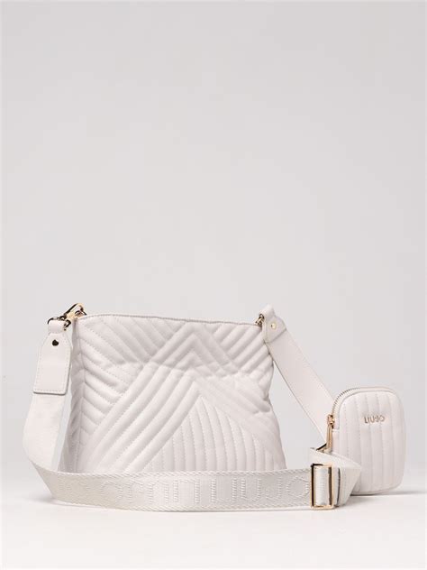 Liu Jo Borsa In Pelle Sintetica Bianco Borse A Tracolla Liu Jo