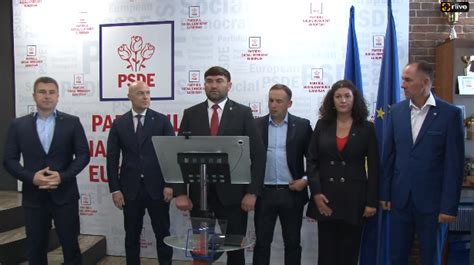 RLIVE Conferință de presă susținută de conducerea Partidului Social