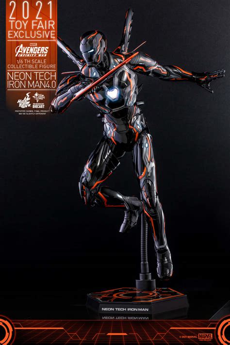 Hot Toys Mms D Neon Tech Iron Man