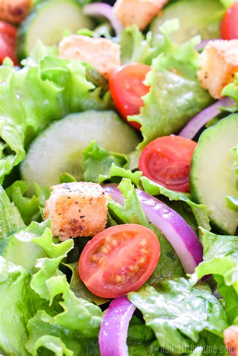 garden salad fresh easy recipe   home