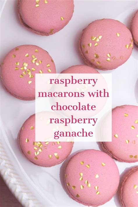 Raspberry Macarons With Chocolate Raspberry Ganache Recipe Macaron