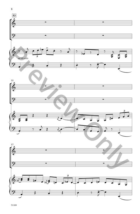 Elijah Rock Satb Arr Tiffany Jackson M J W Pepper Sheet Music