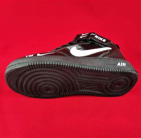 Купить Кроссовки Nike Air Force Черные Высокие Найк Форсы 36,40 размеры ...