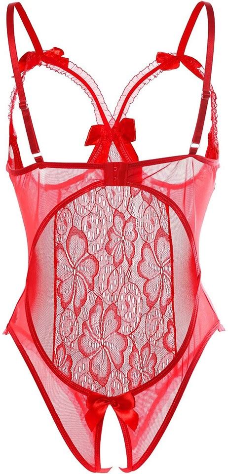 Women Sexy Lingerie Sleepwear Babydoll Nightwear Lace Open Top Teddy Underwear Ebay