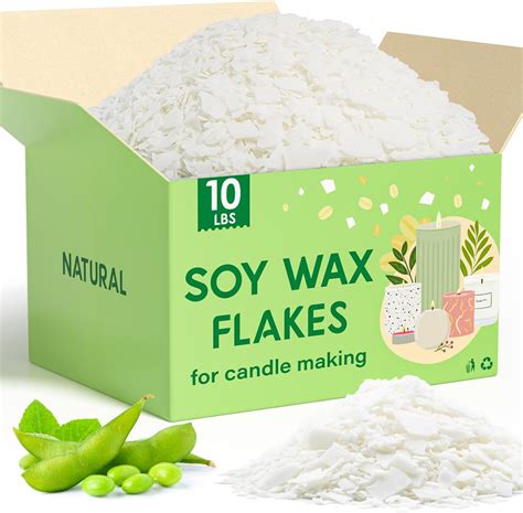 amazoncom chillflame soy wax flakes natural candle wax organic soy