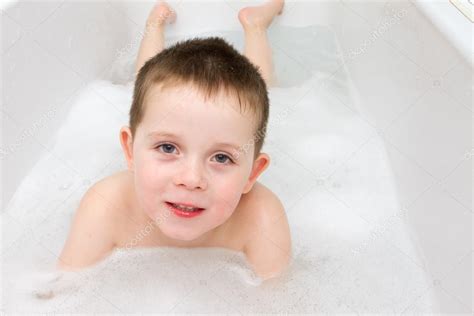 Little boy in the bath tub — Stock Photo © smikemikey1 #14689881