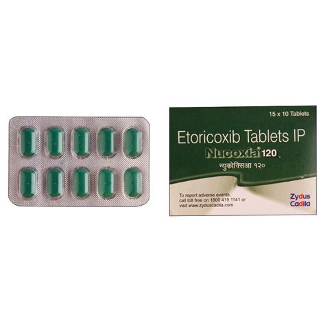 Buy Nucoxia 120mg 10 Tablets Online At Best Prices Wellness Forever