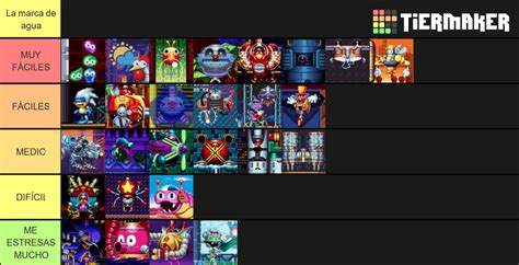 Sonic Mania - Bosses Tier List (Community Rankings) - TierMaker