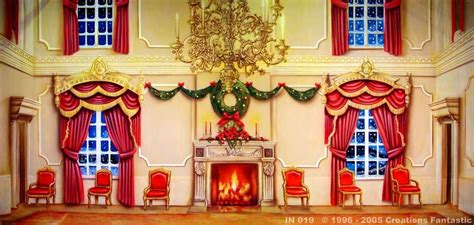 Christmas Backdrops Backdrops Painted Backdrops