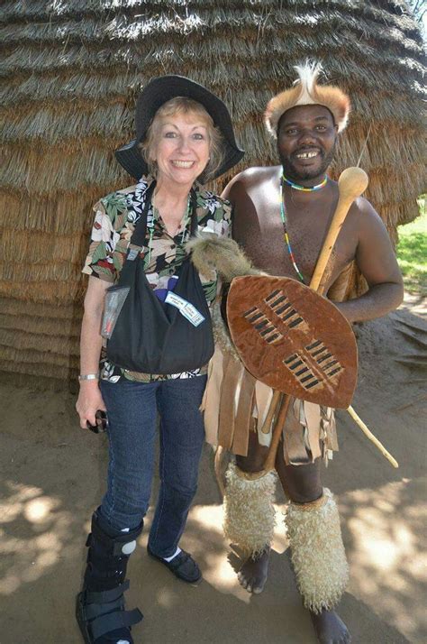 Zulu Tribesmen in South Africa