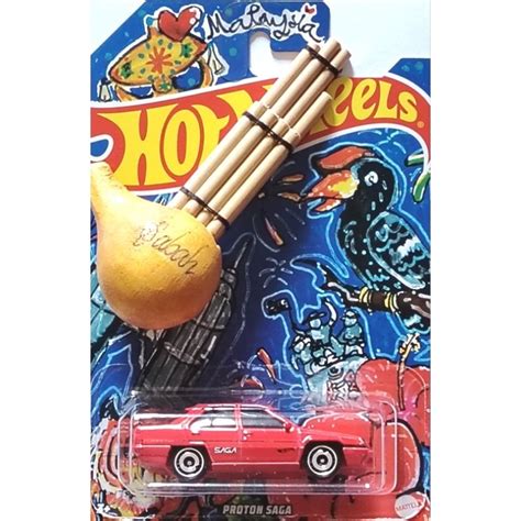 Hot Wheels Proton Saga Special Edition Saga Burung Shopee Malaysia