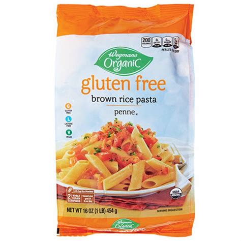 Wegmans Organic Gluten Free Brown Rice Penne Pasta Wegmans