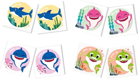 Clementoni 18101 Memo Games Baby Shark Memory And Association