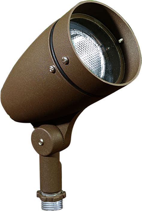 Dabmar Dpr21 Bz Bronze Halogen Line Voltage Exterior Cast Aluminum Directional Landscape