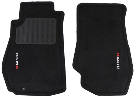 Nismo Floor Mat Front Pair Black Nissan 350z Never Ending Details