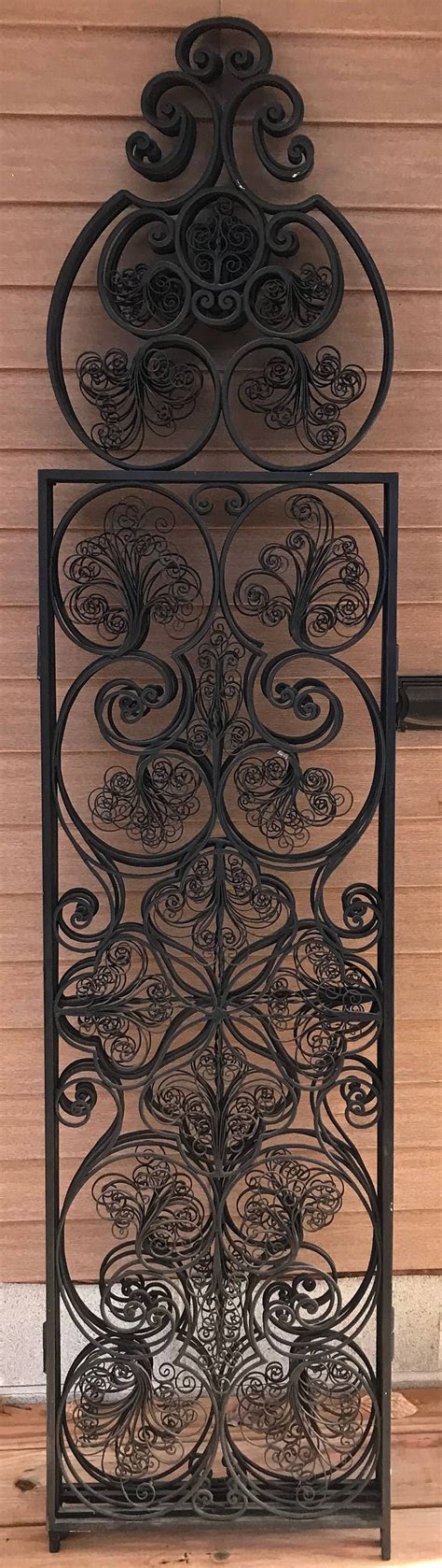 Reserved For Lisa Vintage 60s Wrought Iron Room Divider 4 Panels