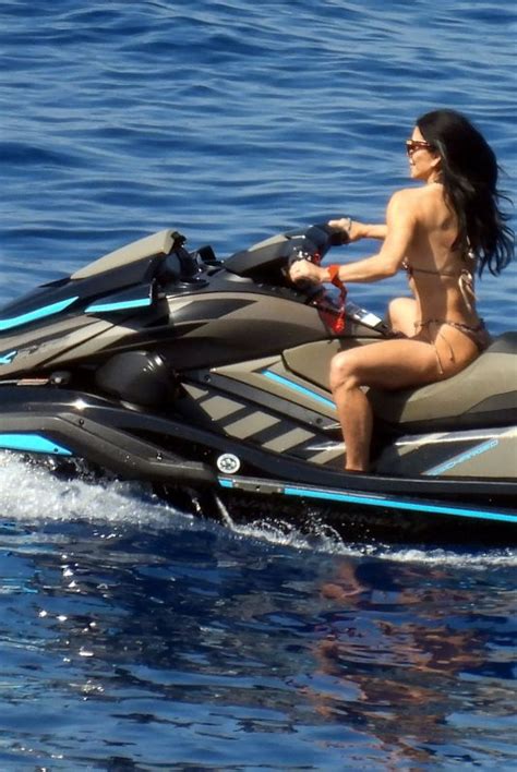 LAUREN SANCHEZ In Bikini Rides Jet Skis On Aegean Sea In Greece 06 27 2024 HawtCelebs