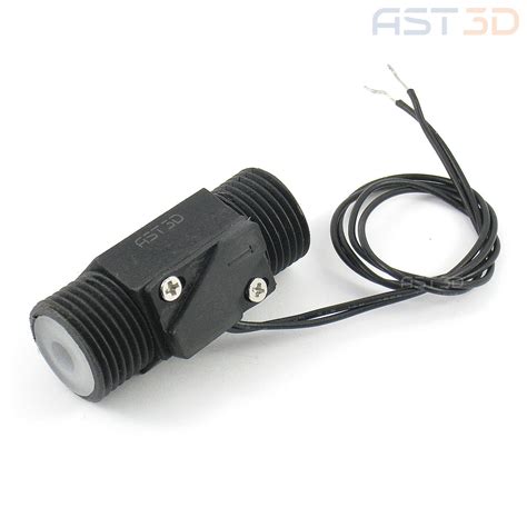 Датчик потока воды 20мм для контроля охлаждения лазера, шпинделя ЧПУ ...