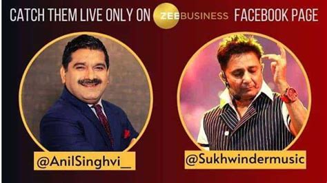 #StarsOnZeeBusiness: Amazing combo of music and market! Anil Singhvi ...