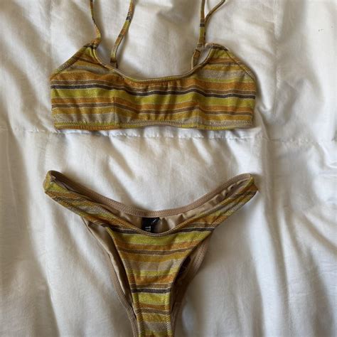 Triangl Bikini Barely Worn So Flattering S Top Depop