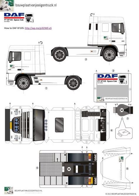 Pin By Patrick Crollet On Trucks Et Trailers In Paper Model Car