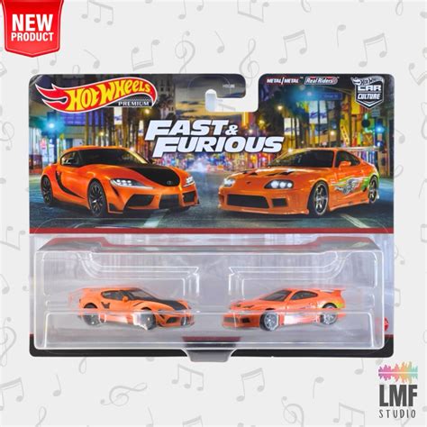 Hot Wheels Premium Fast Furious Hot Wheels Premium Pack Toyota Gr Supra Toyota Supra