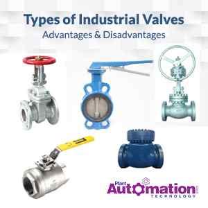 Types of Industrial Valves - Applications, Advantages, and ...