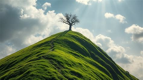 spiritual meanings  steep hill