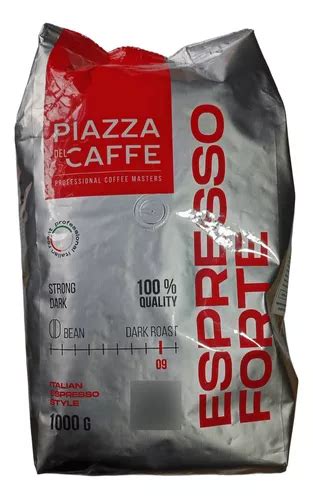 Café Piazza Del Café Espresso Forte En Grano 1 Kg. | Cuotas sin interés