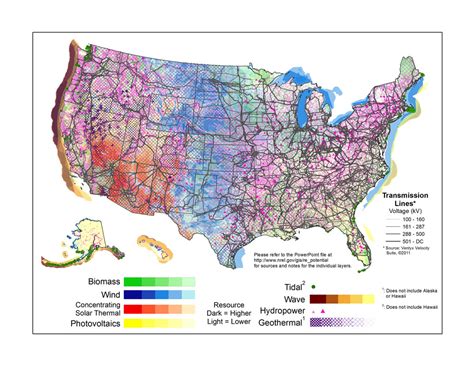 Us Transmission Line Map