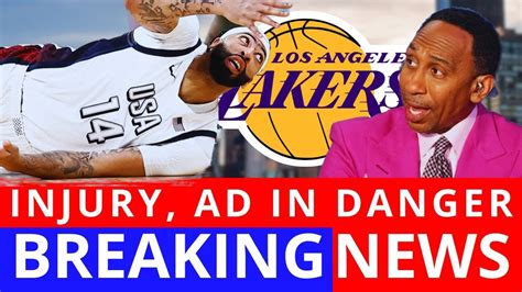 URGENT ANTHONY DAVIS IN DANGER LAKERS STAR SURVIVES SHOCKING FALL