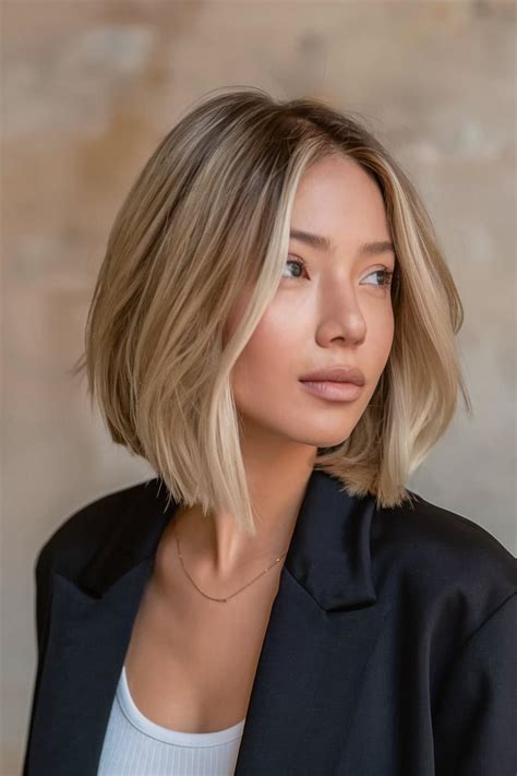 Medium Length Blonde Hairstyles For A Hair Glow Up