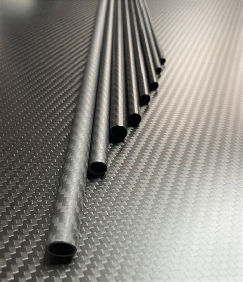 Карбоновая труба 9×7×1000мм