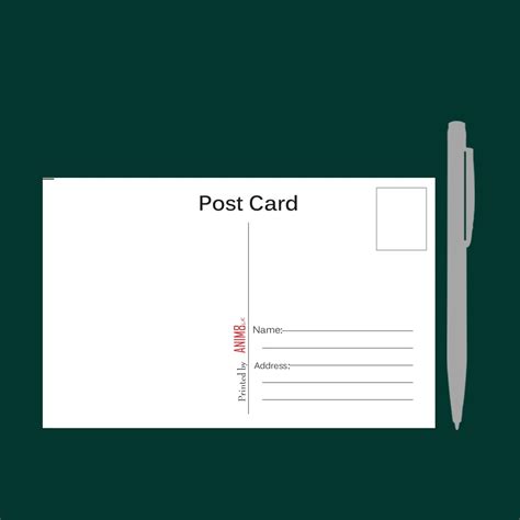 animlk standard postcard set   custom printed requirements